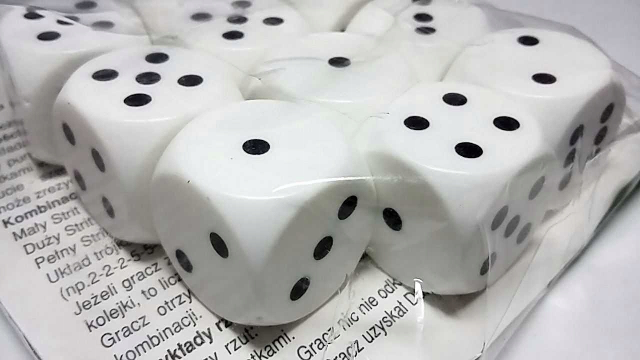 ALEXANDER KOŚCI DO GRY Liczba ścian 6