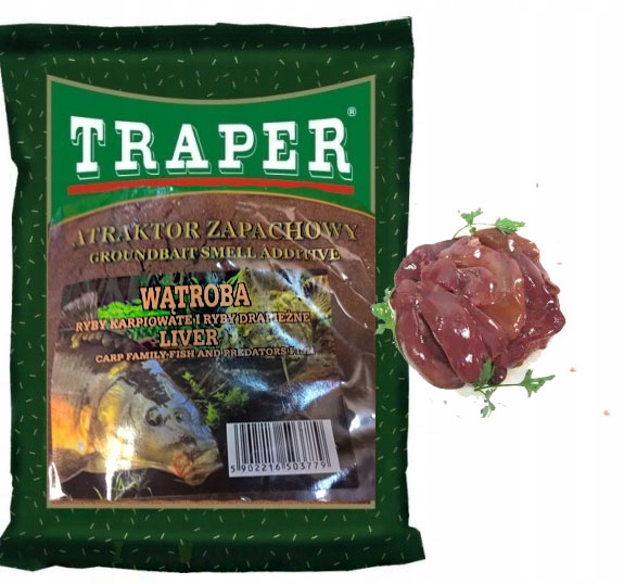 Atraktor zapachowy Traper Wątroba 250g WrocłaW