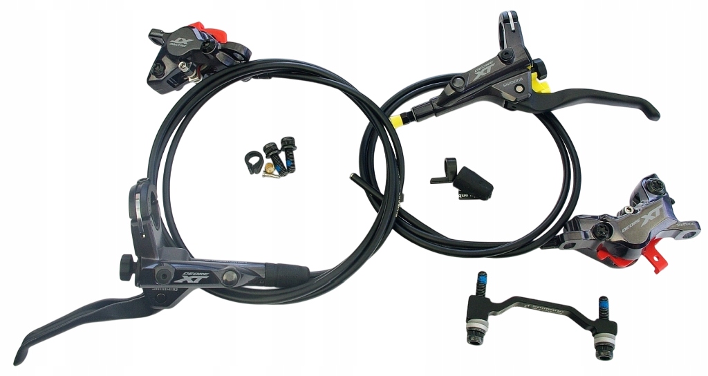 Hamulce Shimano Deore Xt BR-M8120/BR-M8100 BL-T8100 Trekking, Kpl., Nowe