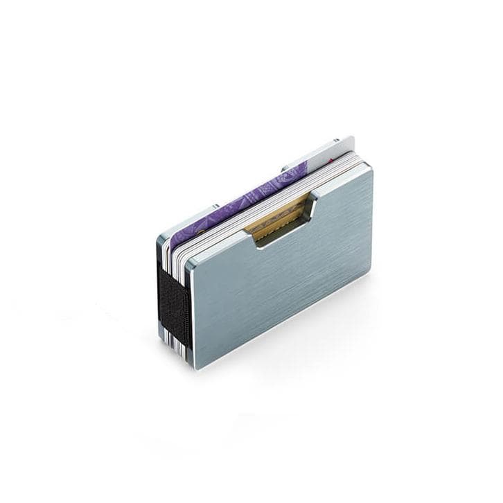 

Szare etui na karty z klipem Cooper Philippi