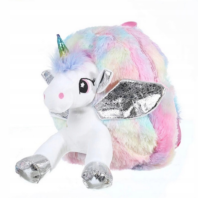 Pluszowy plecak jednorożec przedszkole unicorn Kod producenta Dragonfly_import