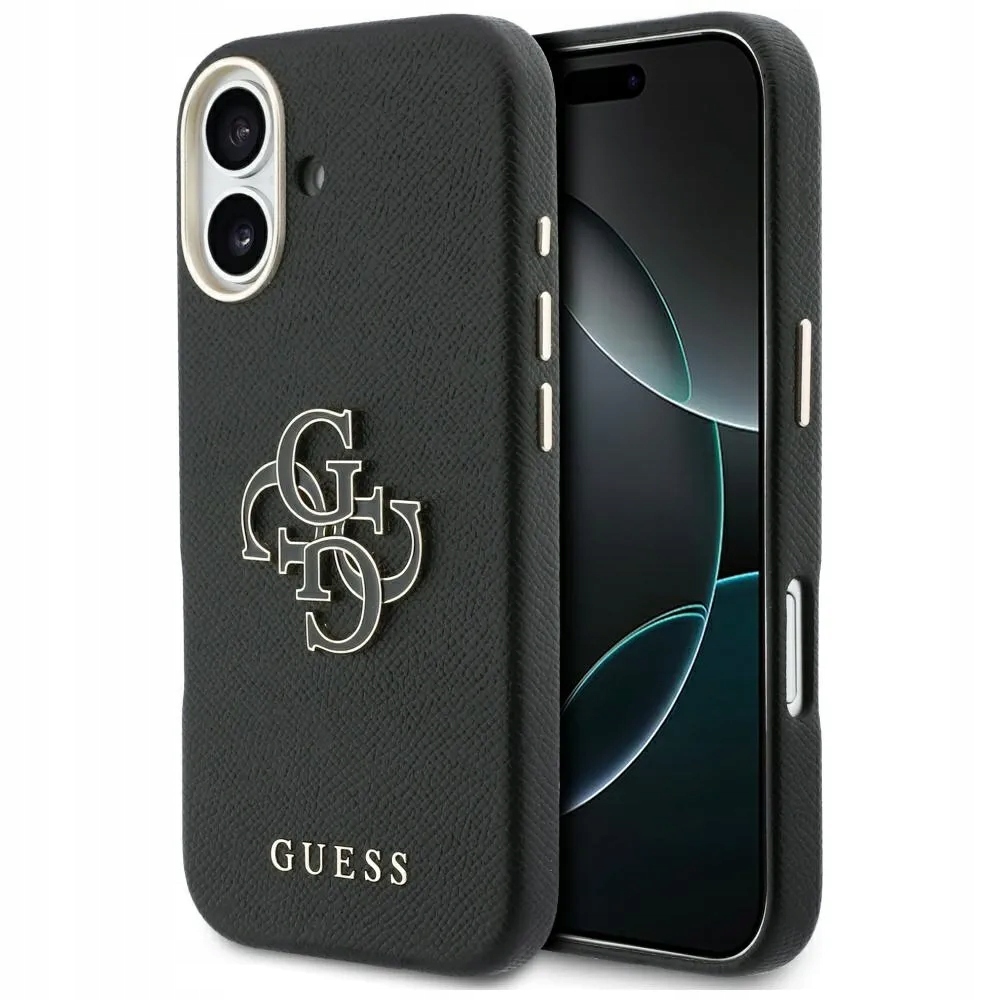 Pouzdro Guess pro Iphone 17 GUHCP17S5PS4RGGK (pu Fw Resin Logo) černé