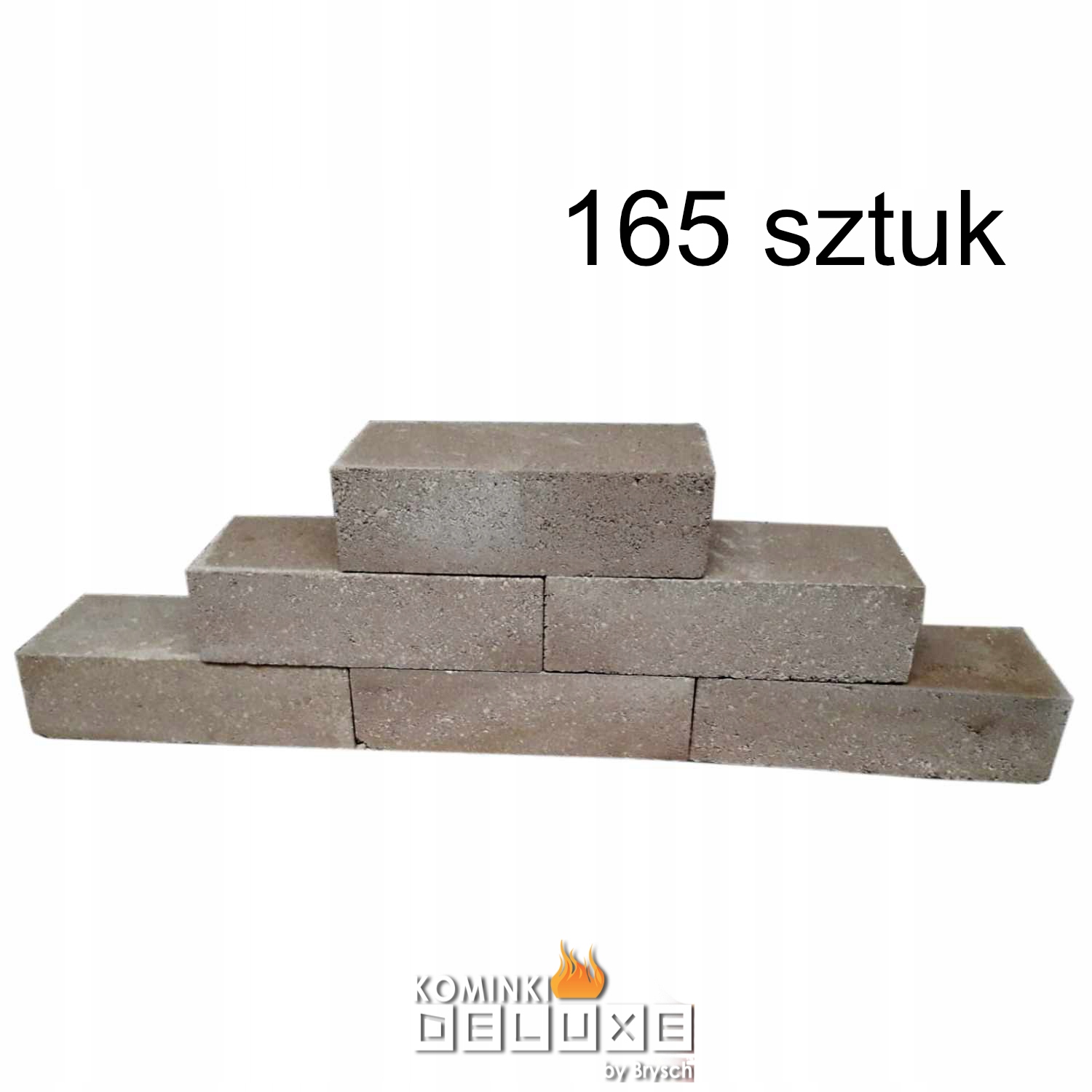 Šamotová cihla 23x11x6,5 165 kusů