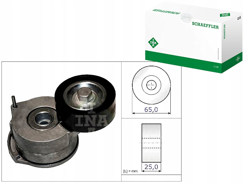 INA534 0369 10 Napínák Drážkového Řemene Citroen C Asistent řidiče #33