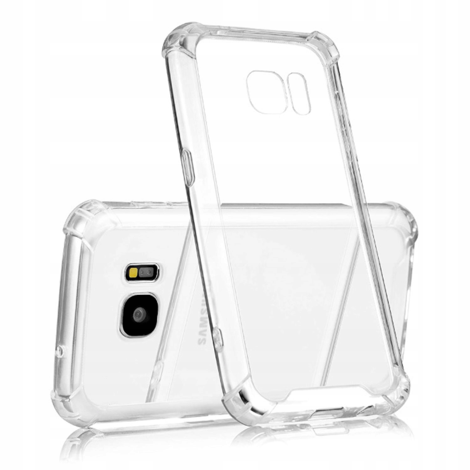 

Etui Do Samsung Galaxy S7 Gumowe Slim Clear View