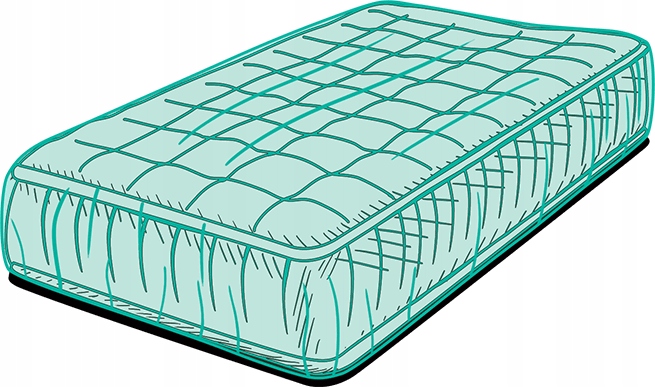 

Pokrowiec na materac 129,5x248,9cm Folia Ochronna