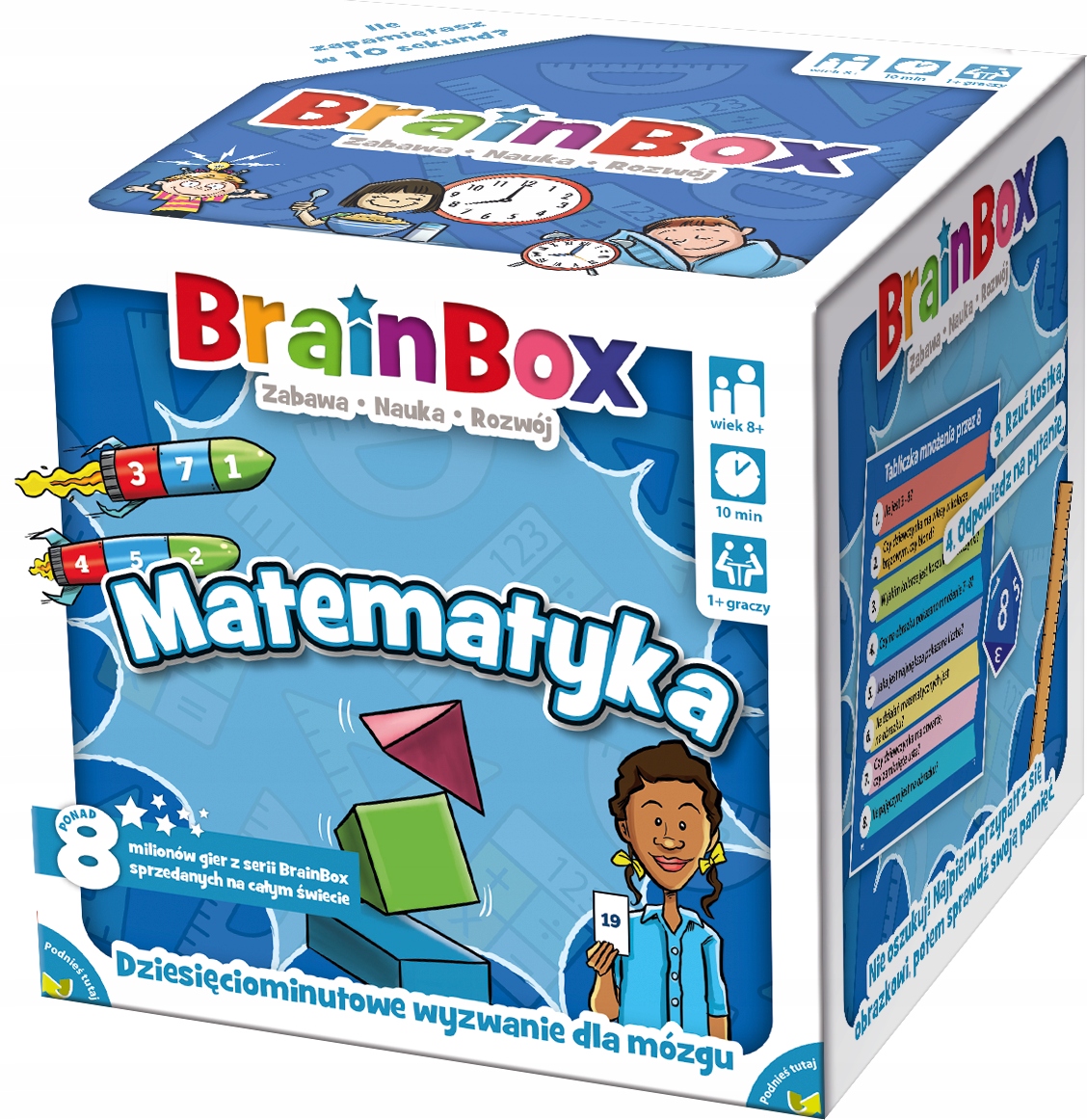

Gra Brainbox Matematyka edycja druga Rebel
