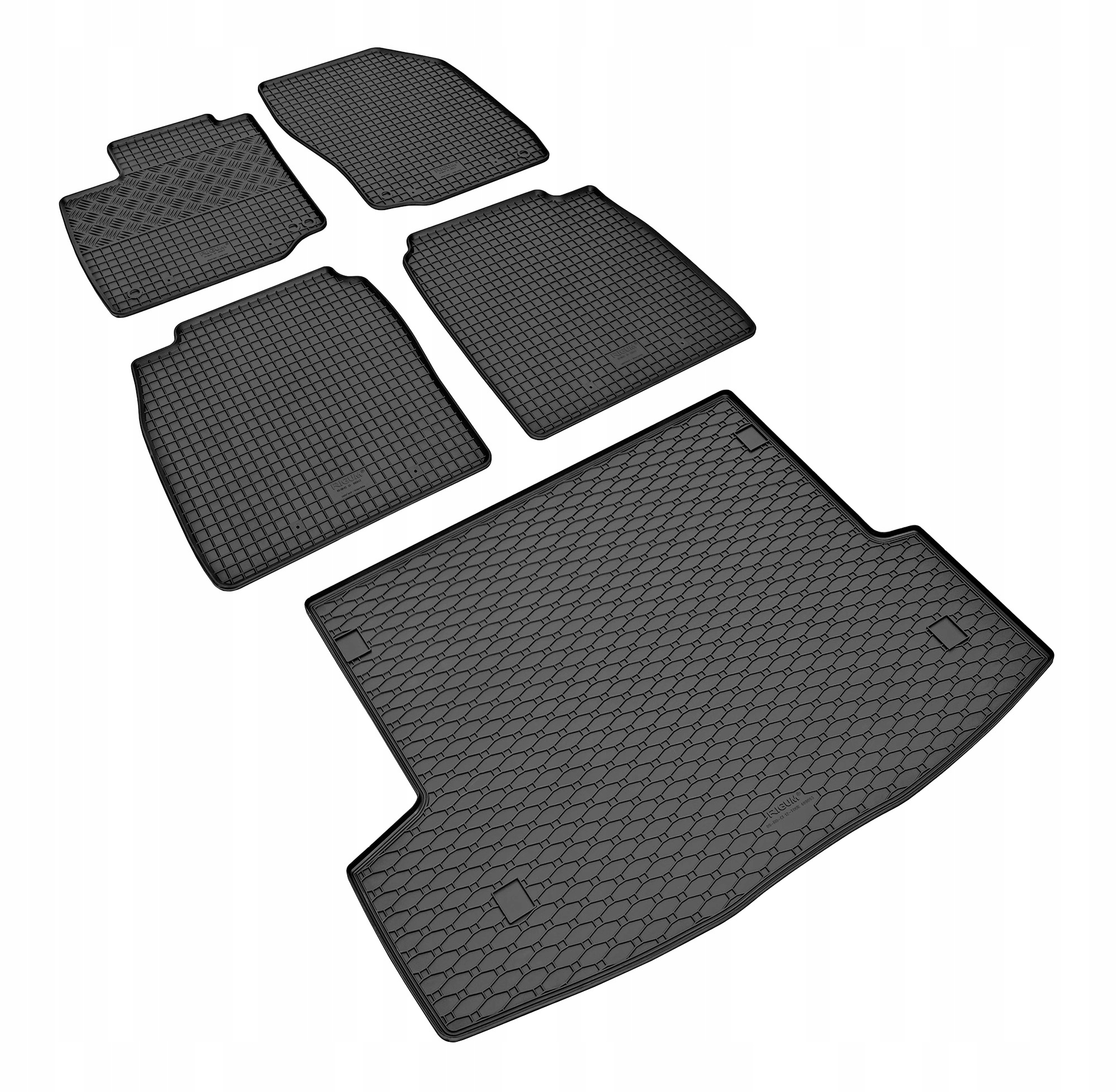 Zestaw dywaników do Honda Civic Tourer od 2012 do 2017 - dywaniki gumowe i