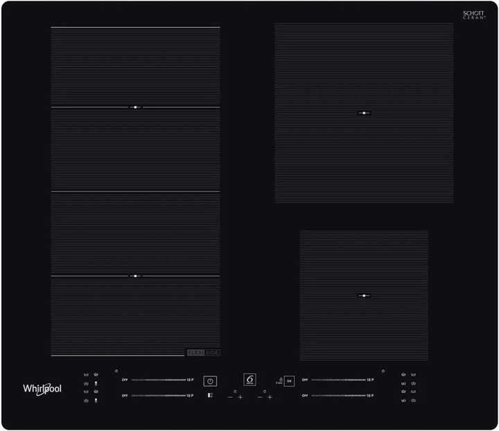 Płyta indukcyjna Whirlpool Wf S0160 Ne 60cm 7200W FlexiSide FlexiCook
