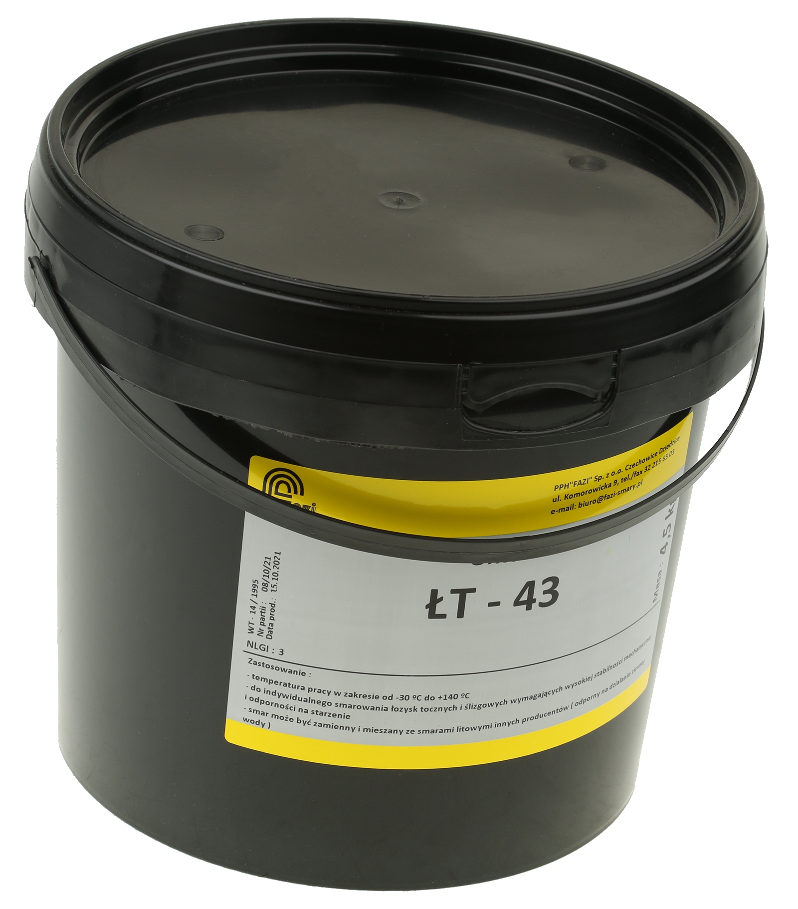 

Smar Uniwersalny Łożyskowy Liten ŁT-43 4,5KG Towot