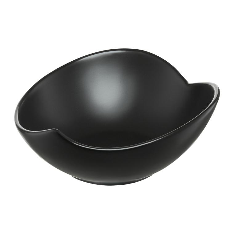 

Salsa Ambition salaterka Liść 13cm dipy sos Czarna