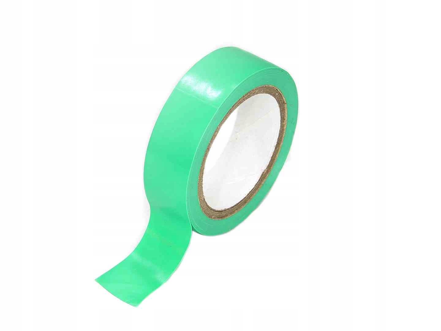 TAŚMA IZOLACYJNA ZIELONA P.V.C 5 METRÓW