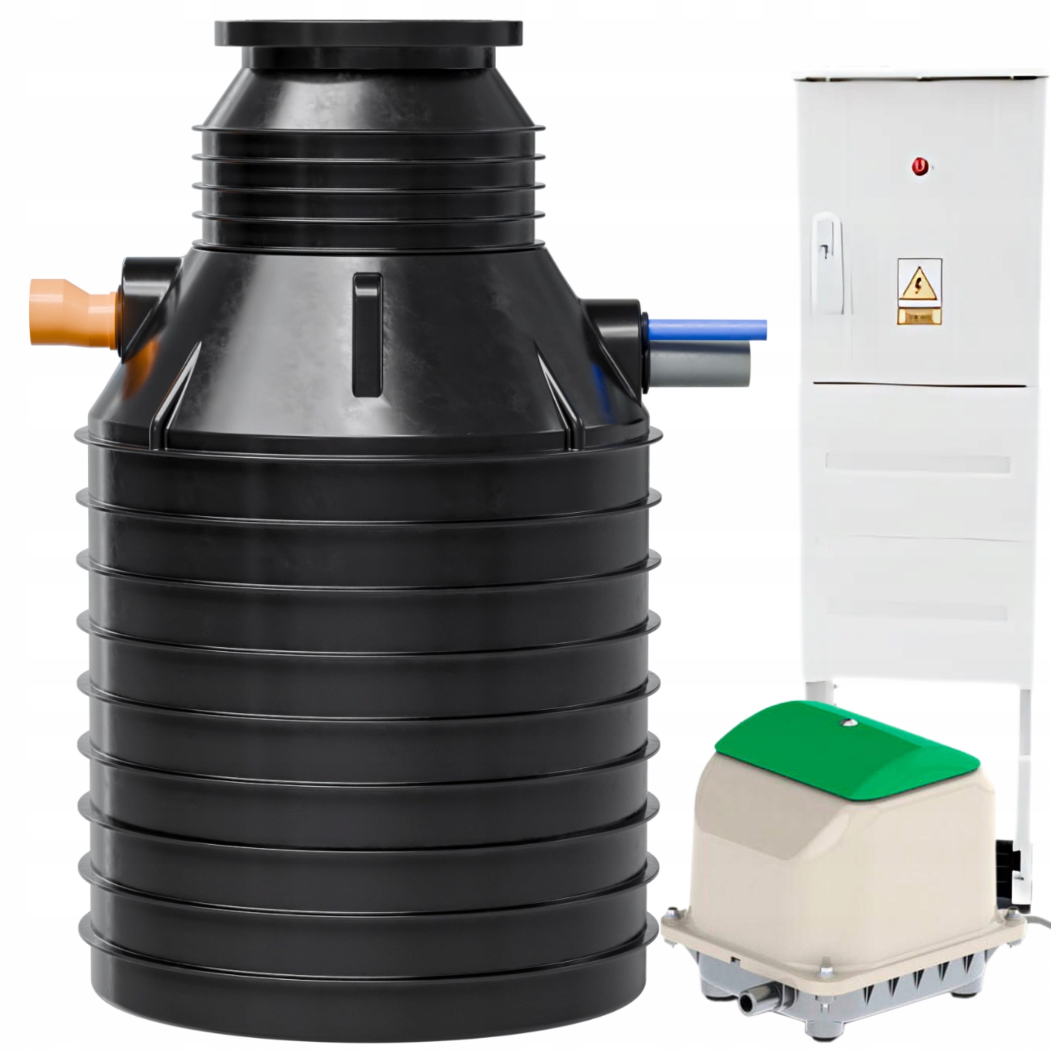 Biologická čistička odpadních vod Jfc 2000L Hydro H1 Box dmychadlo