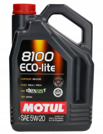 

Motul 8100 Eco-lite 5W20 5L Ford M2C 945-A /945-B1