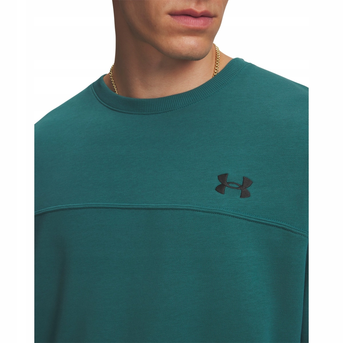 Under Armour Pánské tričko Under Armour Ua Rival Lw Crew-GRN