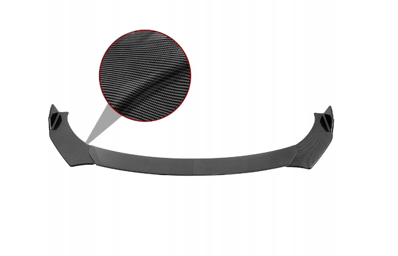 UNIWERSALNY SPLITTER DOKŁADKA DO PRZEDNIEGO ZDERZAKA Karbon Carbon 177cm Producent części Inny