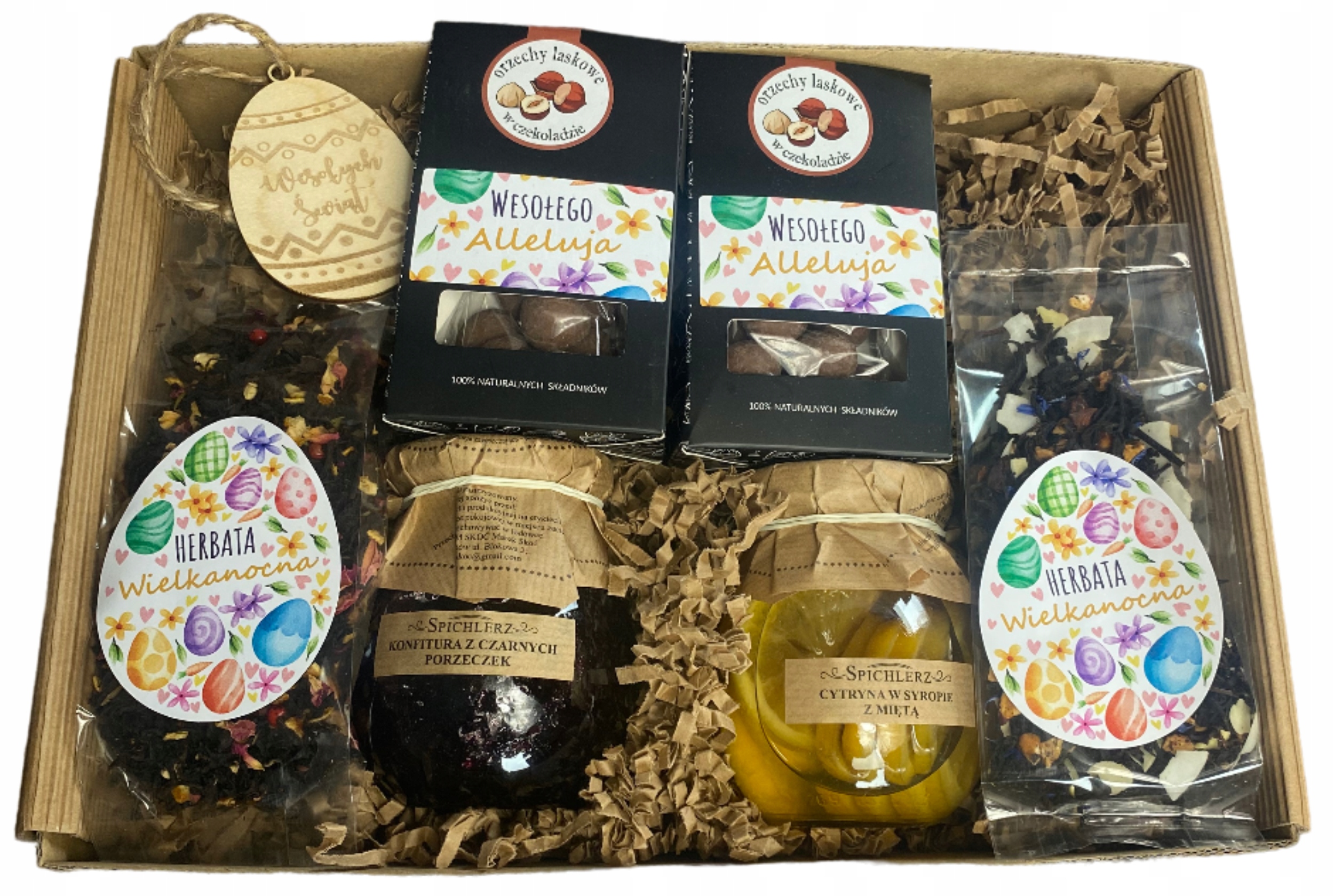 Duży Zestaw Herbata Pudełko Na Wielkanoc