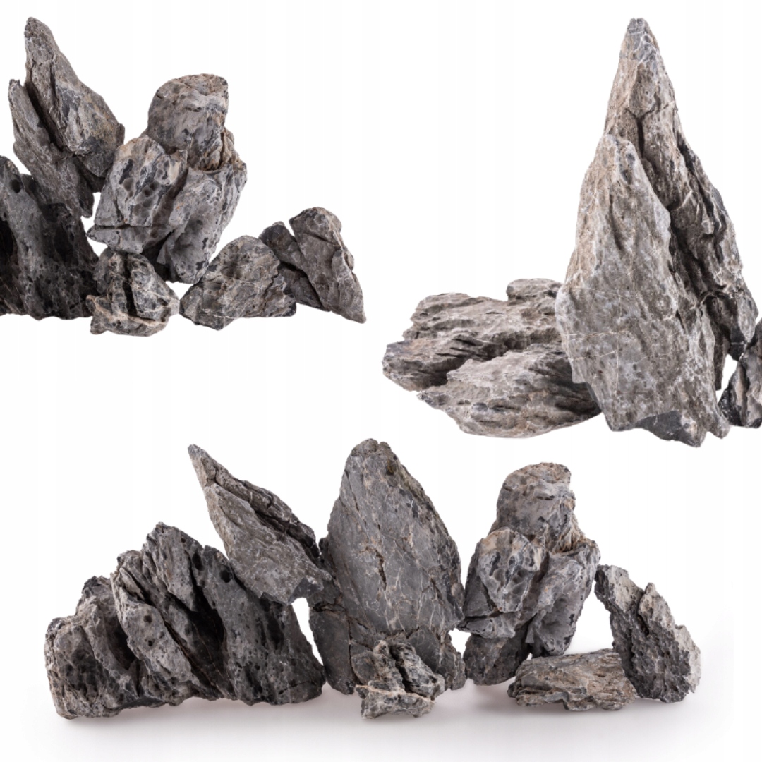 Levně Kámen Skalka Do Akvária Ozdoba Aranžování Scenery Stone Set 24kg