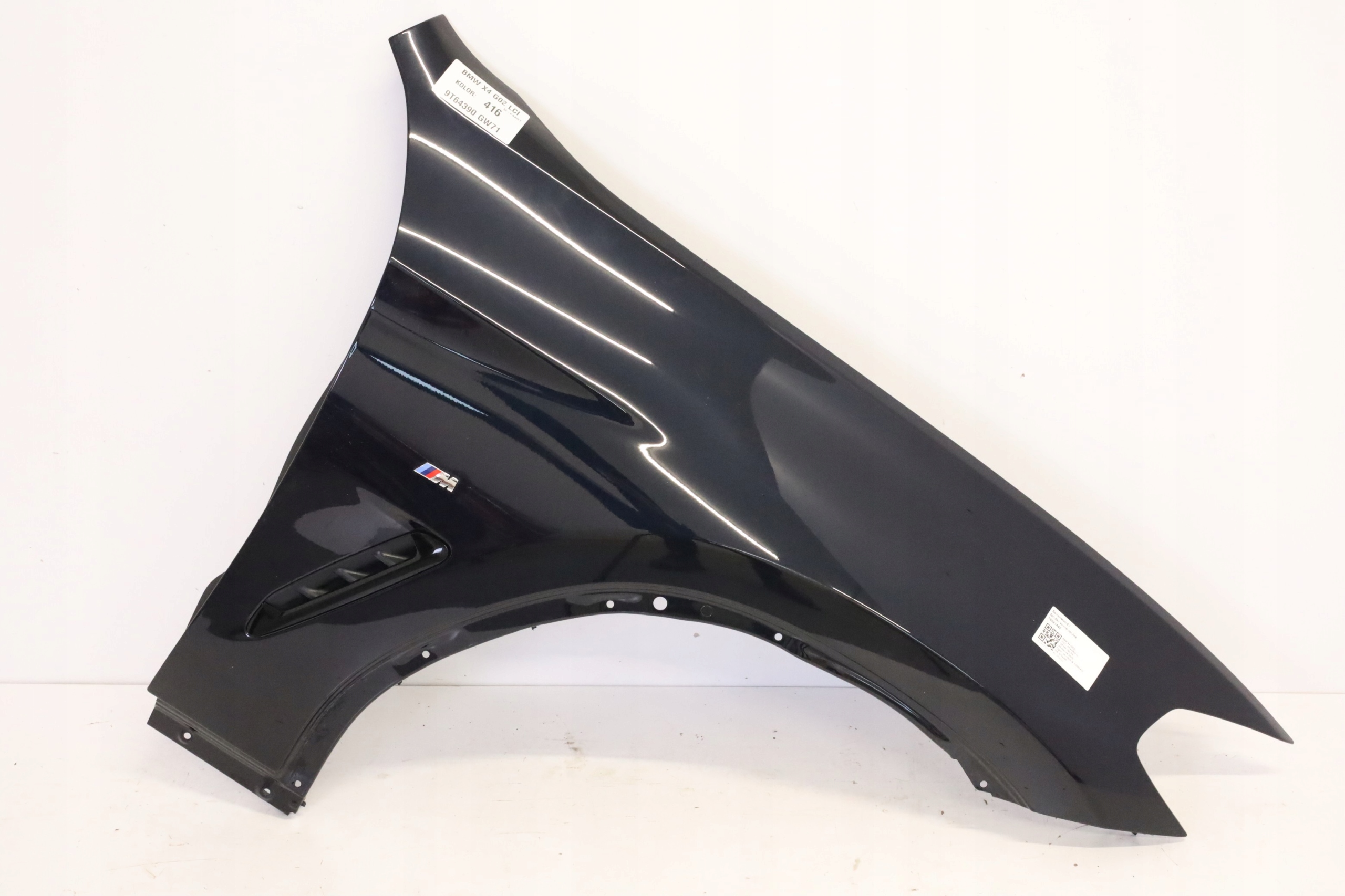 BŁOTNIK PRAWY PRZÓD PRZEDNI BMW X3 X4 G01 G02 416