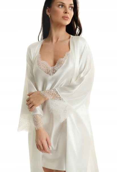 Ava Dámský Župan 006/1 2XL/3XL Whisper White