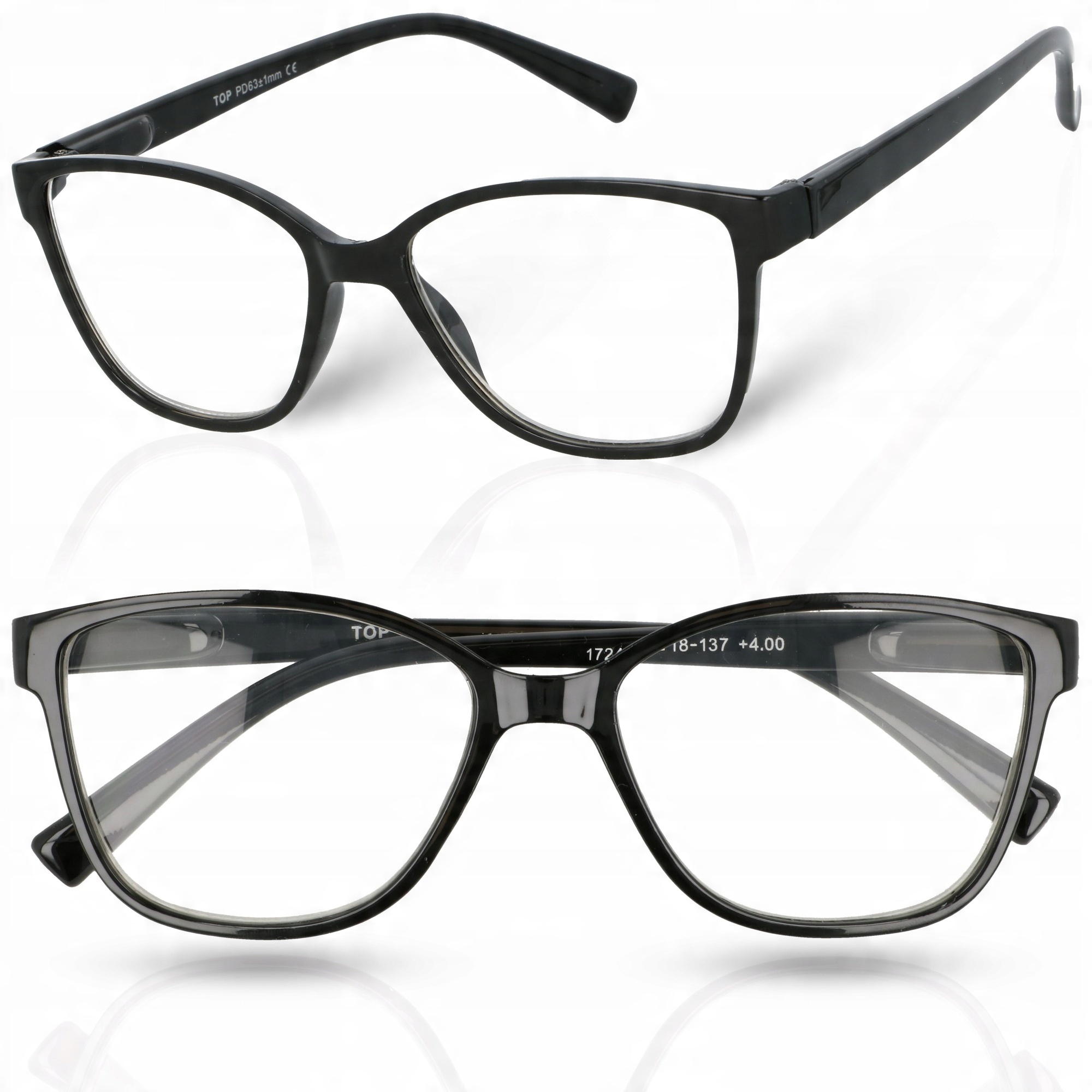 

Okulary korekcyjne do czytania plusy +1.00