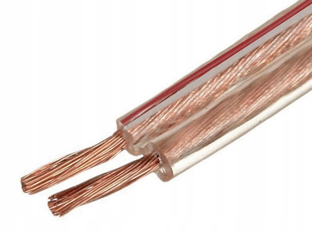 

Przewód głośnikowy miedziany TLgYp Cu 2x1,5mm2
