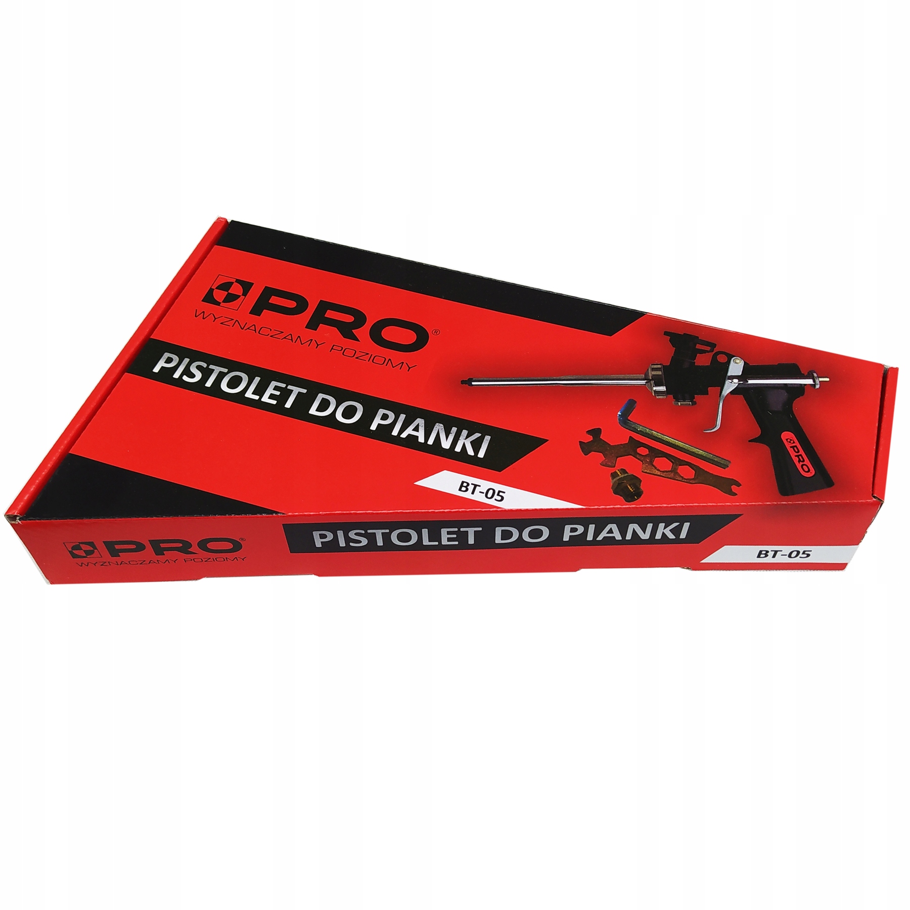 PRO PISTOLET DO PIANKI MONTAŻOWEJ TEFLON BT-05 Zasilanie pneumatyczne