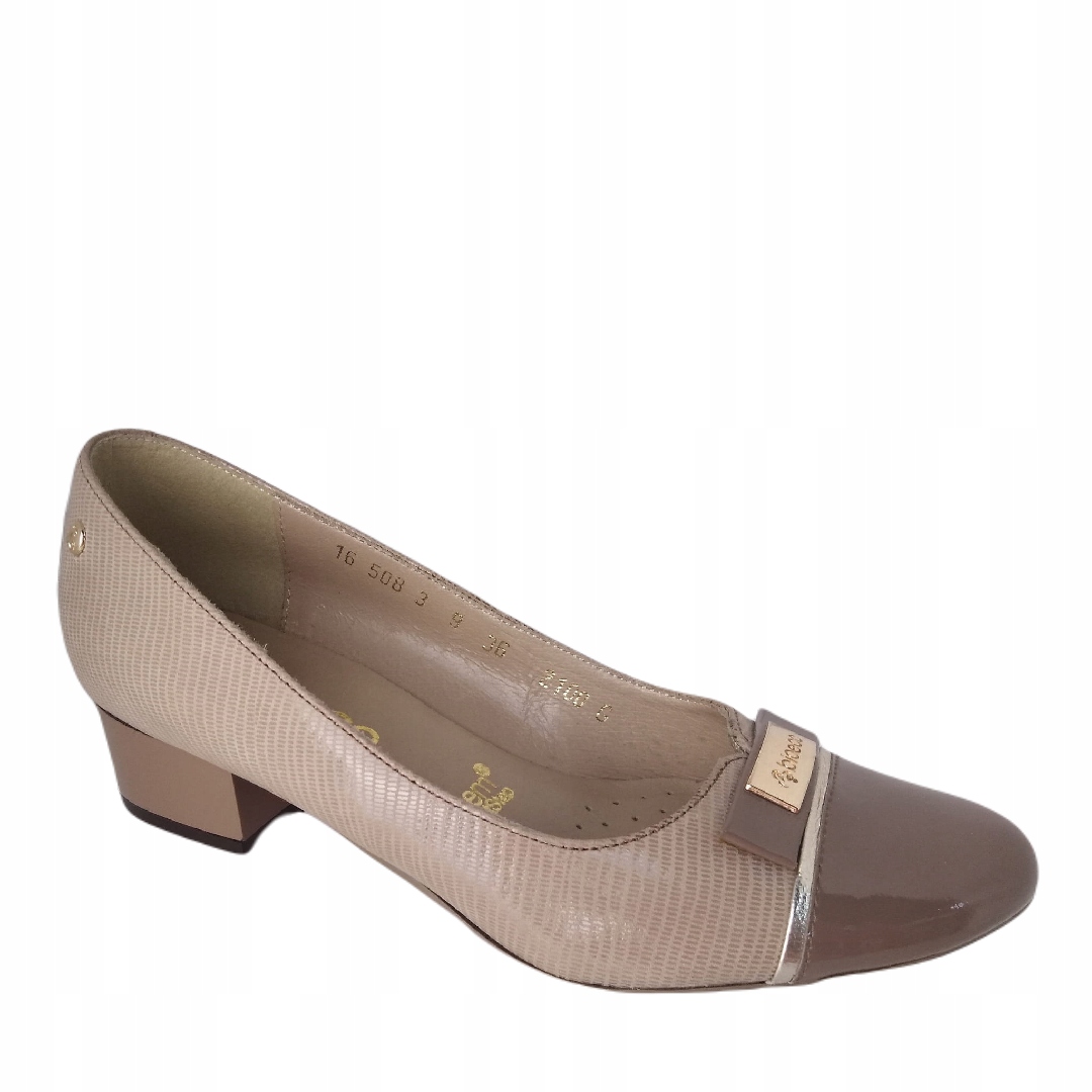 Dámské lodičky Arka Bioeco 2100/411 béžová 36, béžová