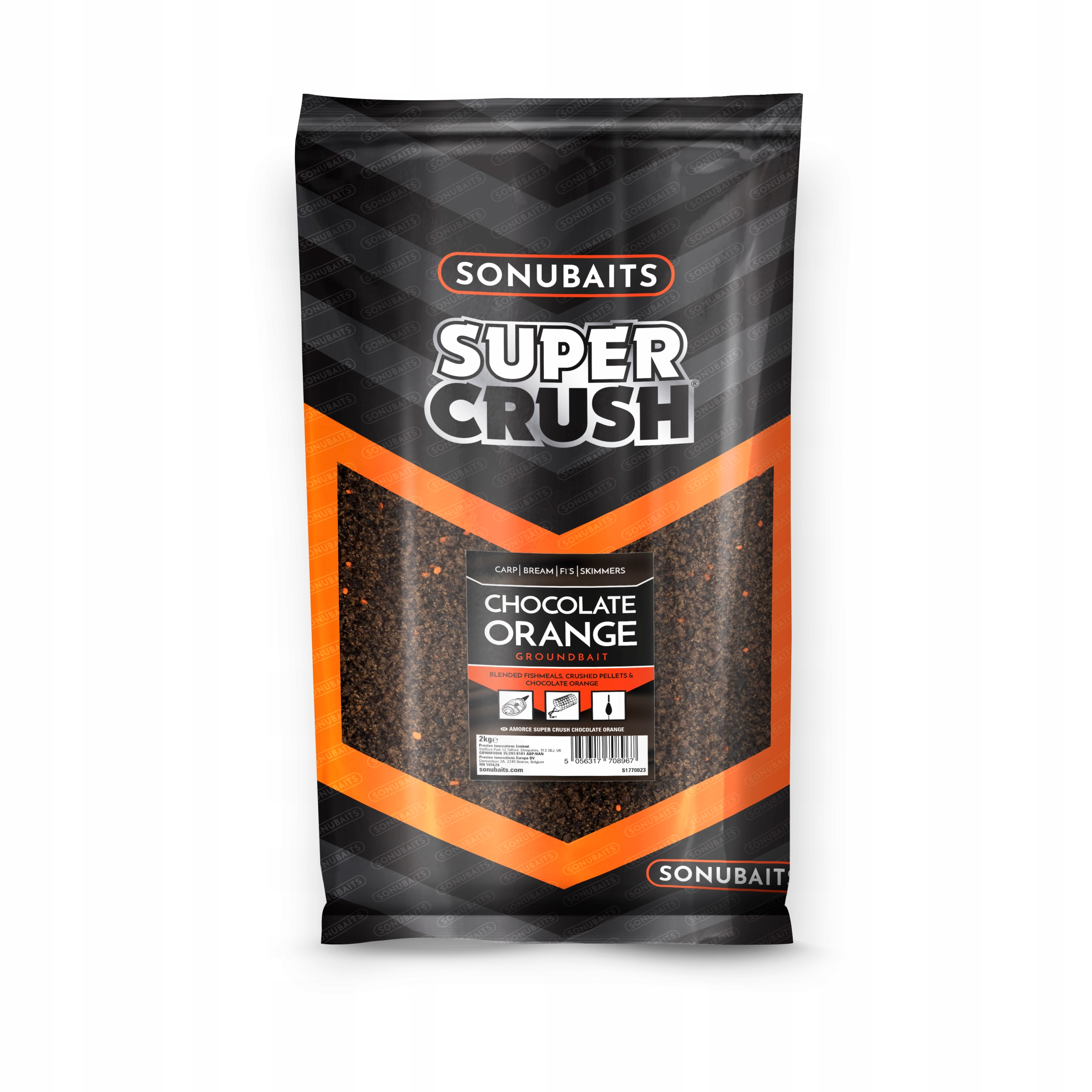 Zanęta Sonubaits Chocolate Orange Method Feeder 2 kg