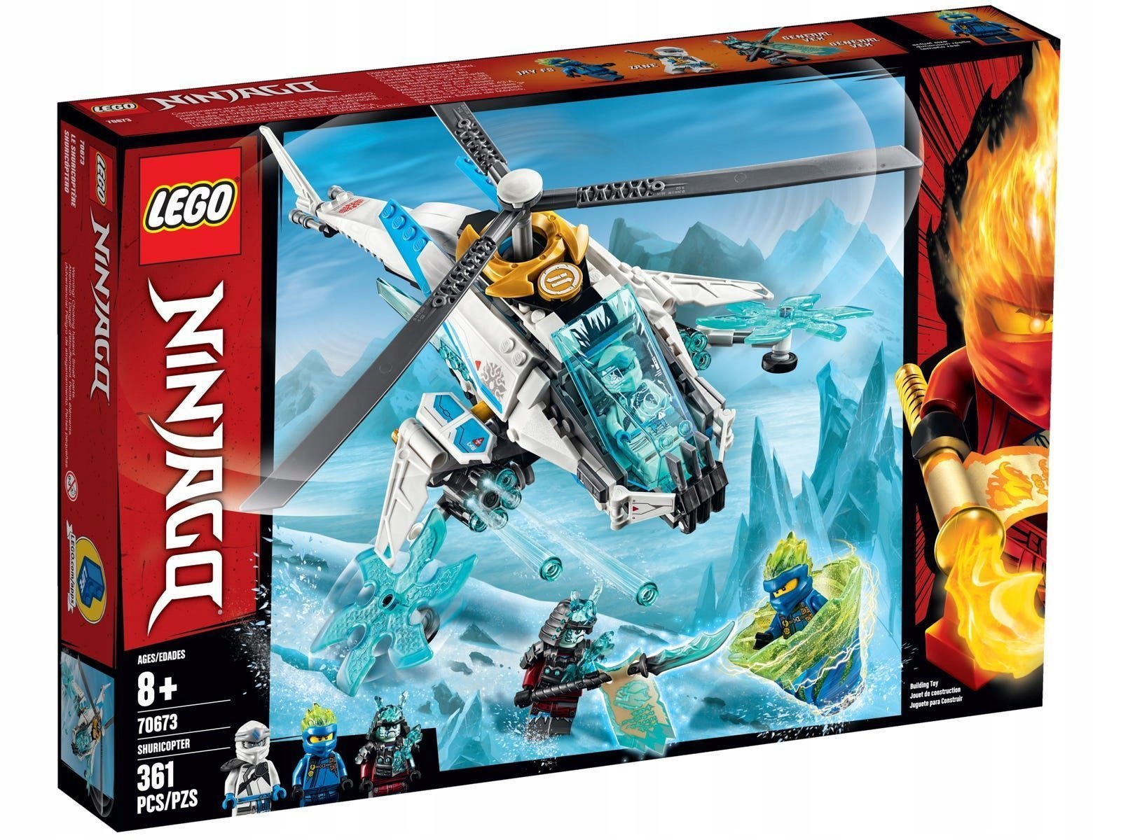 LEGO Ninjago - 70673 Szurikopter - Nowe