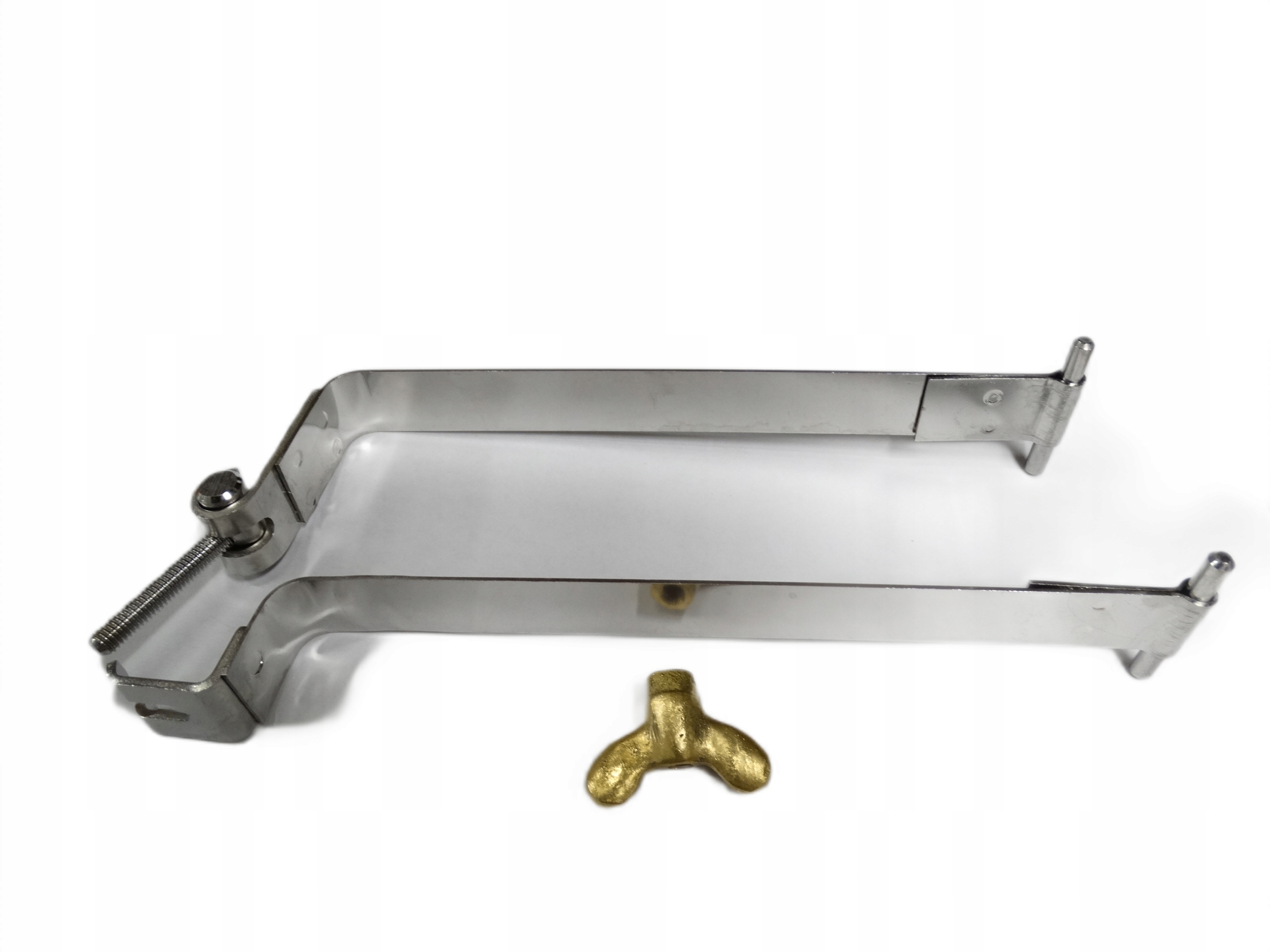 Opaski mocowania akumulatora M72 inox polerowane