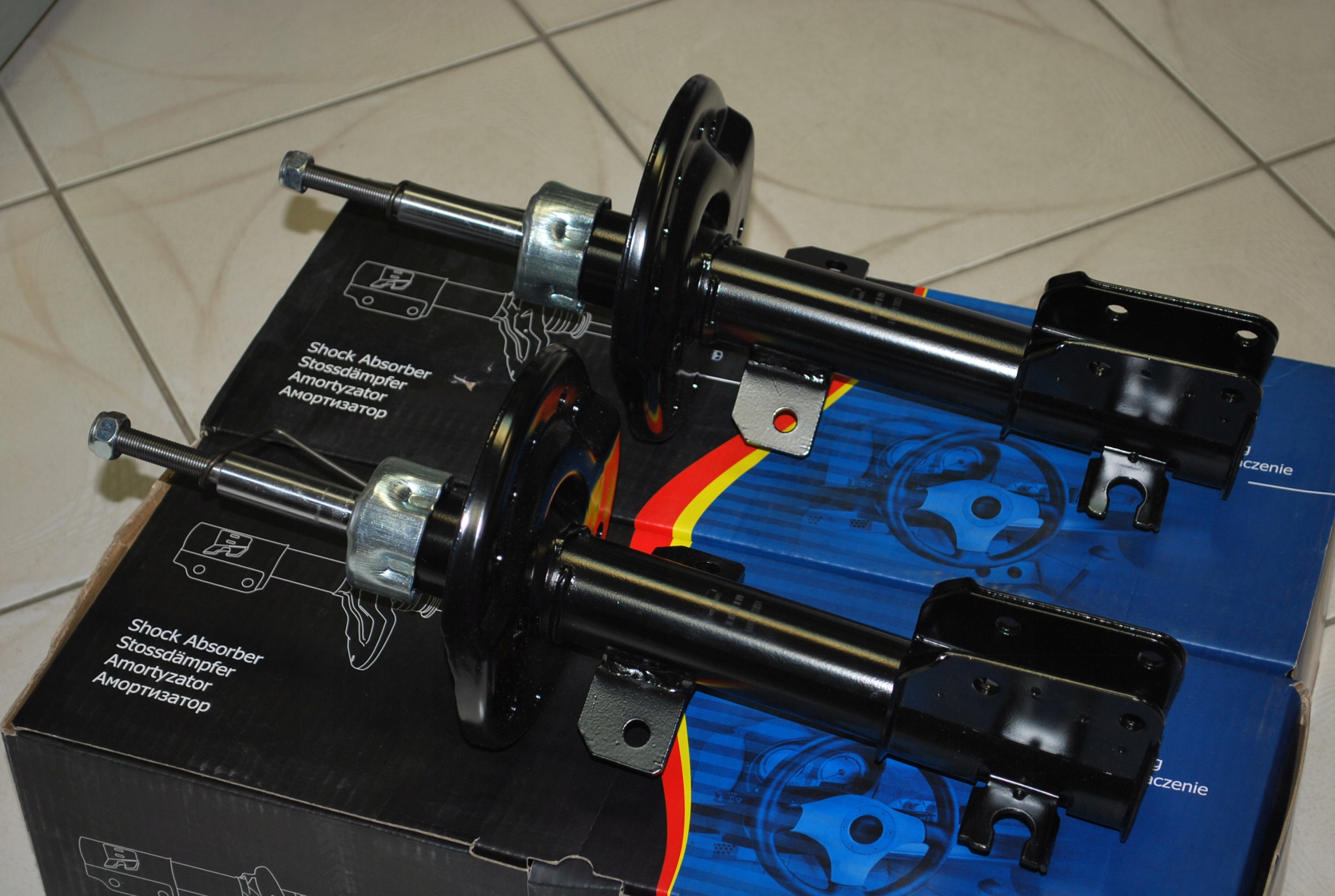 AMORTYZATORY 2szt. PRZÓD FIAT STILO 1.4 1.6 1.9 Rodzaj zawieszenia standardowe