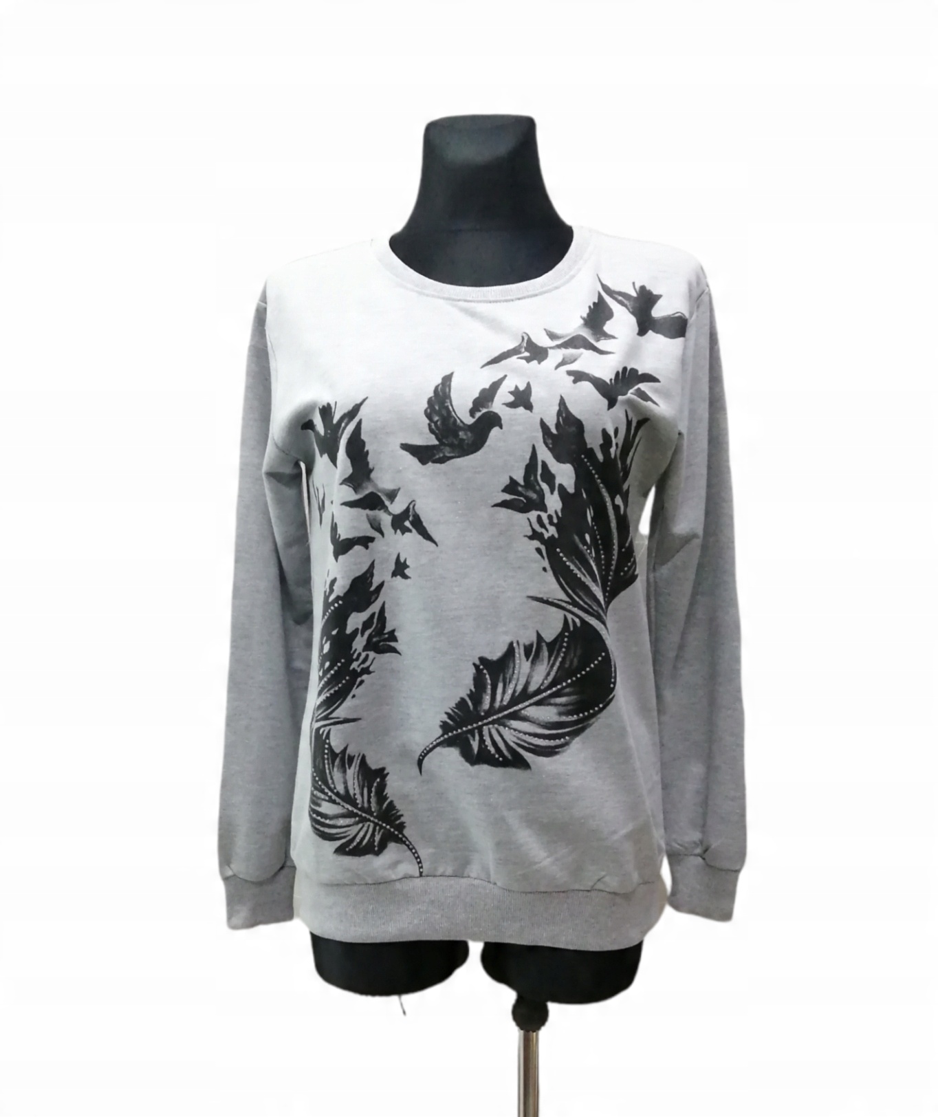 

Bluza Damska Z Nadrukiem Bez Kaptura Namso 3XL