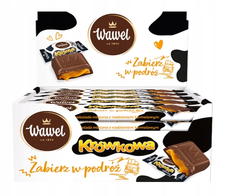 Wawel Miničokoláda s kravskou náplní 30 ks x 39 g