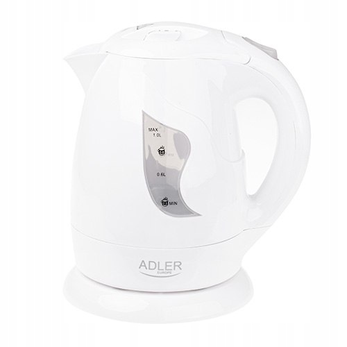 Ad 08 white Czajnik plastikowy 1,0 l Adler