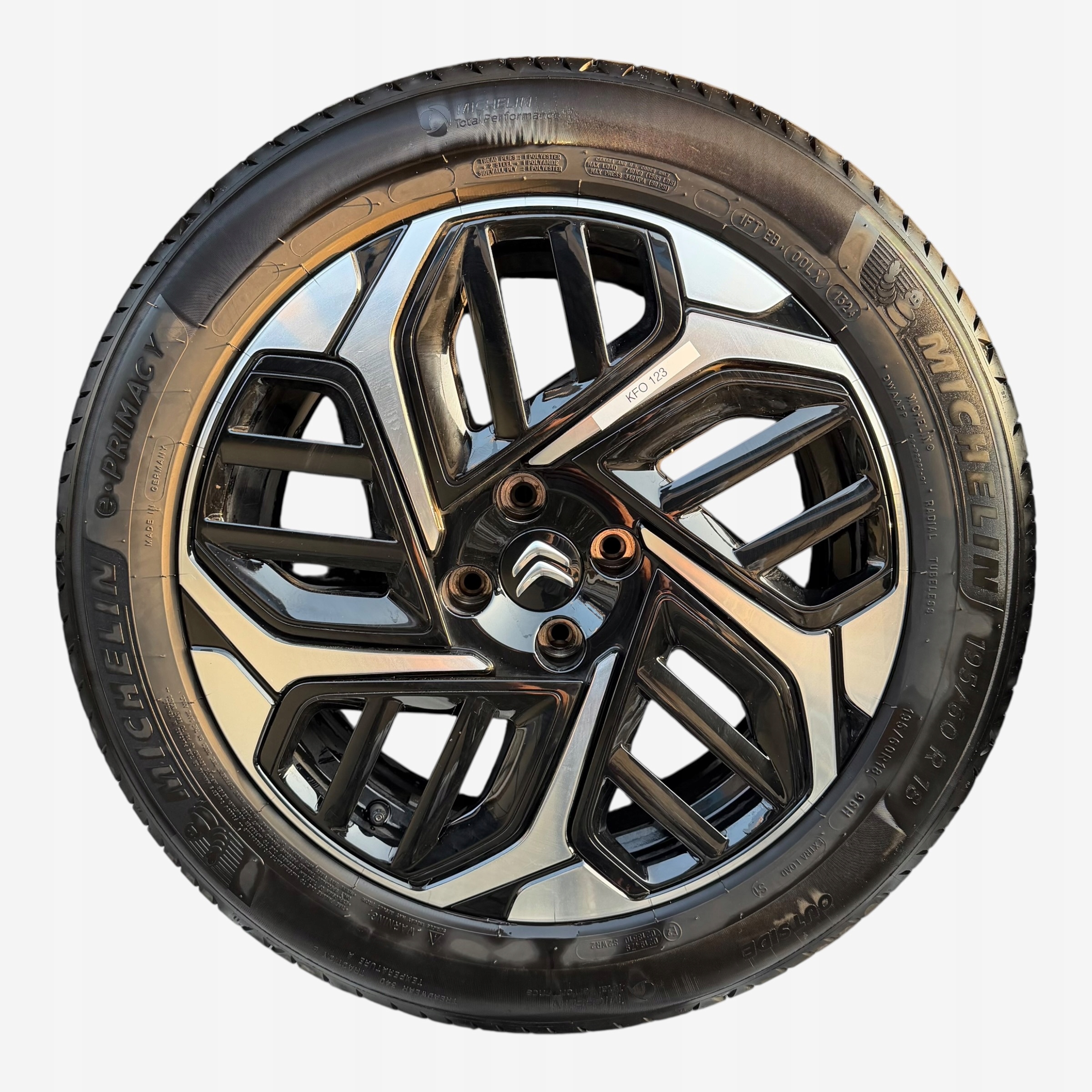discs wheels tyres CITROEN C4 III MICHELIN 195/60/18" 5MM summer