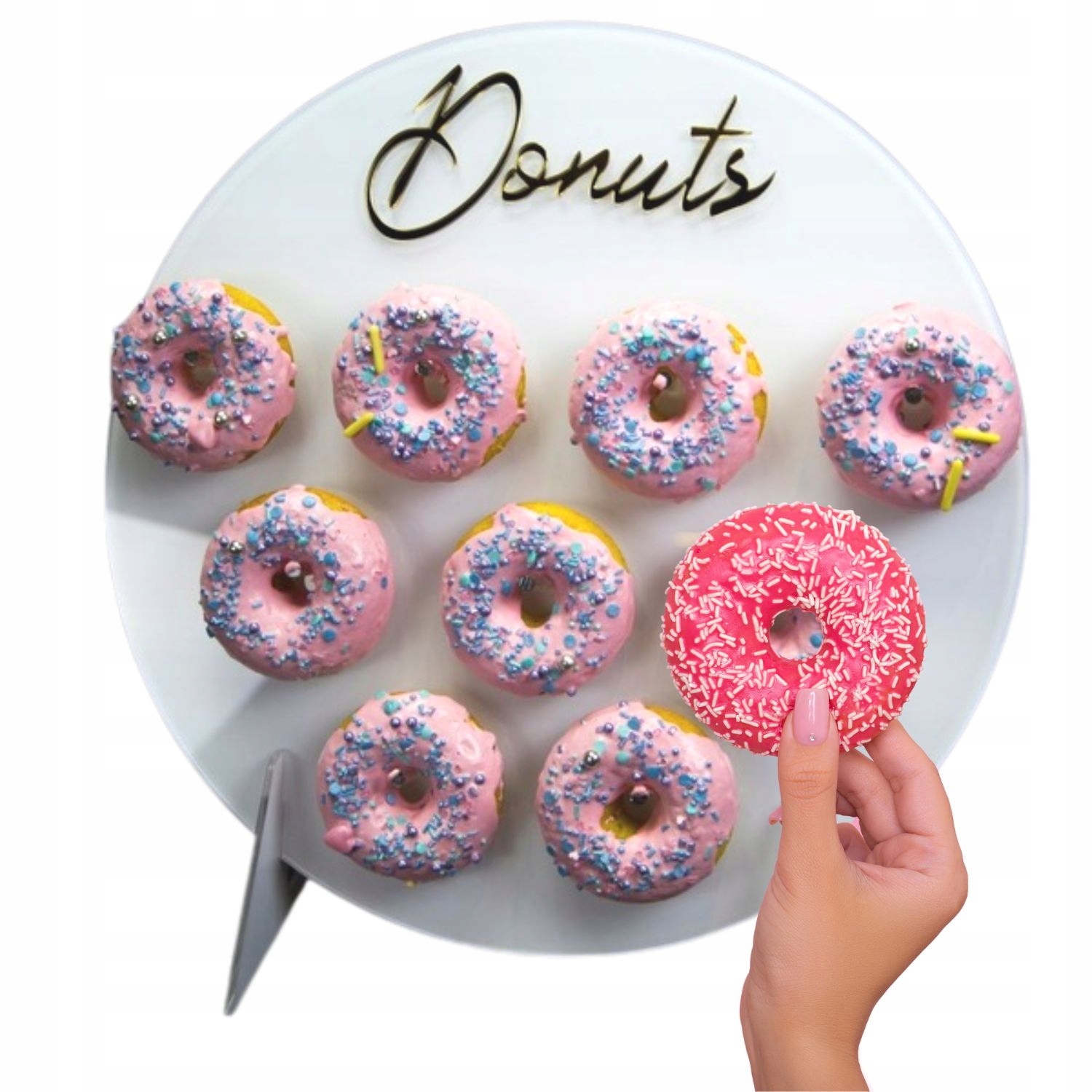 

Stojak na pączki donuty ślub wesele baby shower