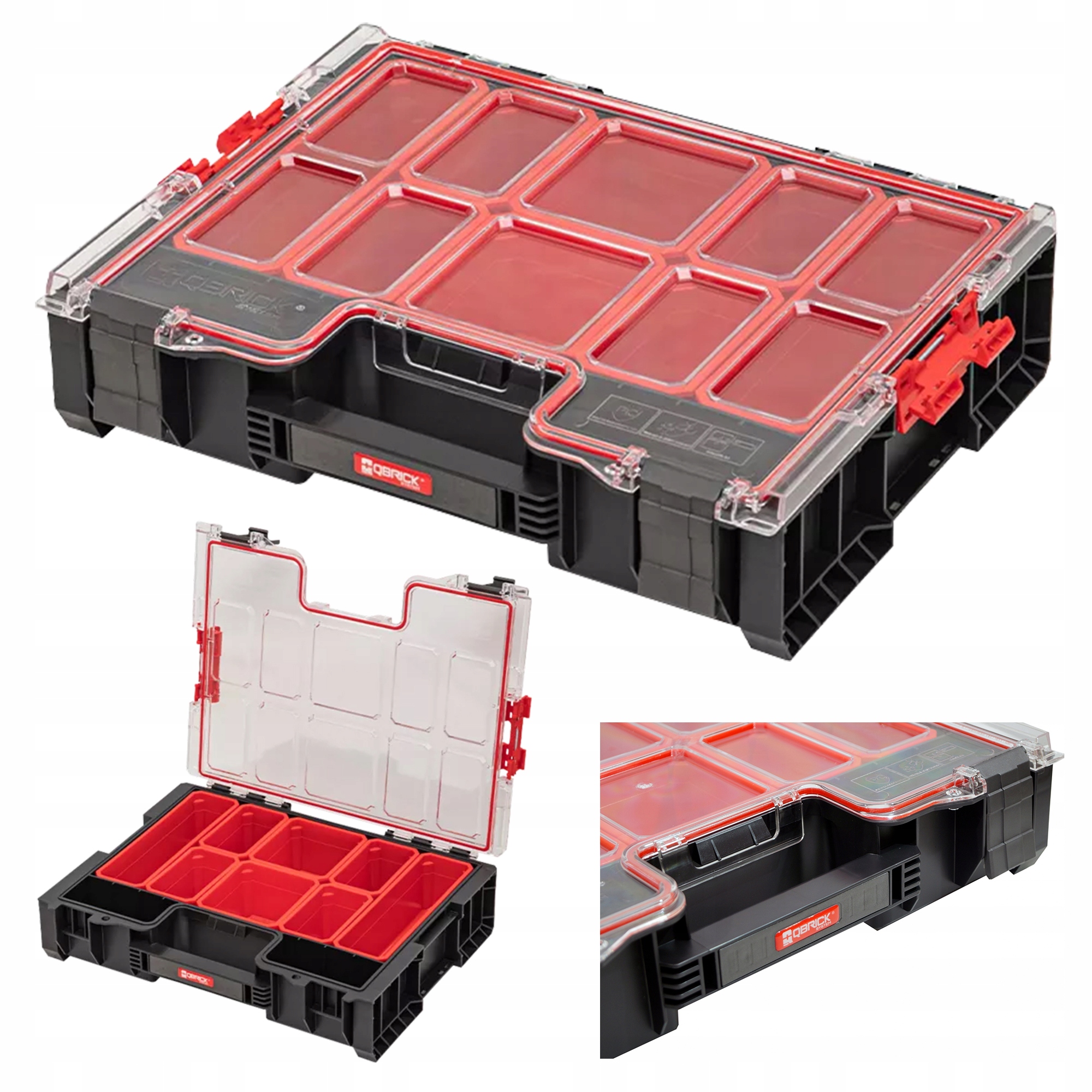 SKRZYNKA ORGANIZER NARZĘDZIOWY Qbrick System PRO 300