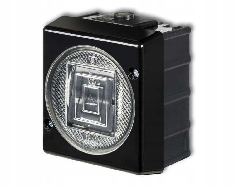 Łącznik pojedynczy hermetyczny natynkowy IP44 Karlik Senior 12WHS-1