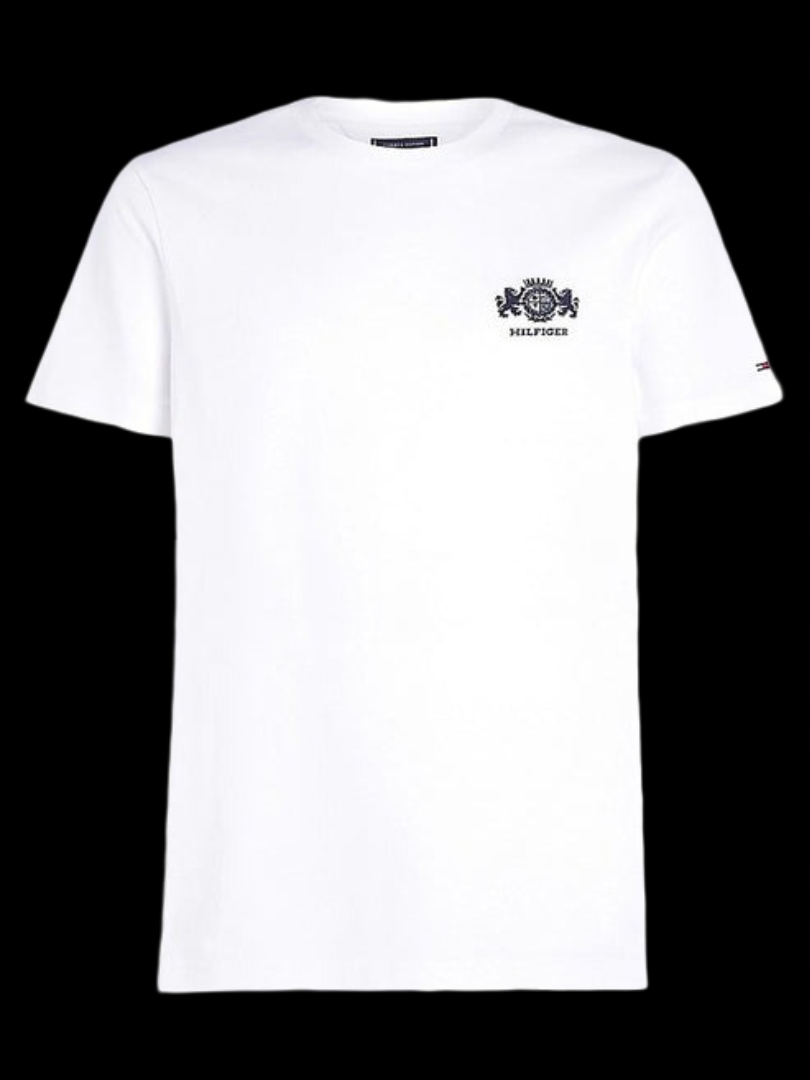 Tričko Tommy Hilfiger Tričko Small Crest Embro Tee MW0MW37284 R XL