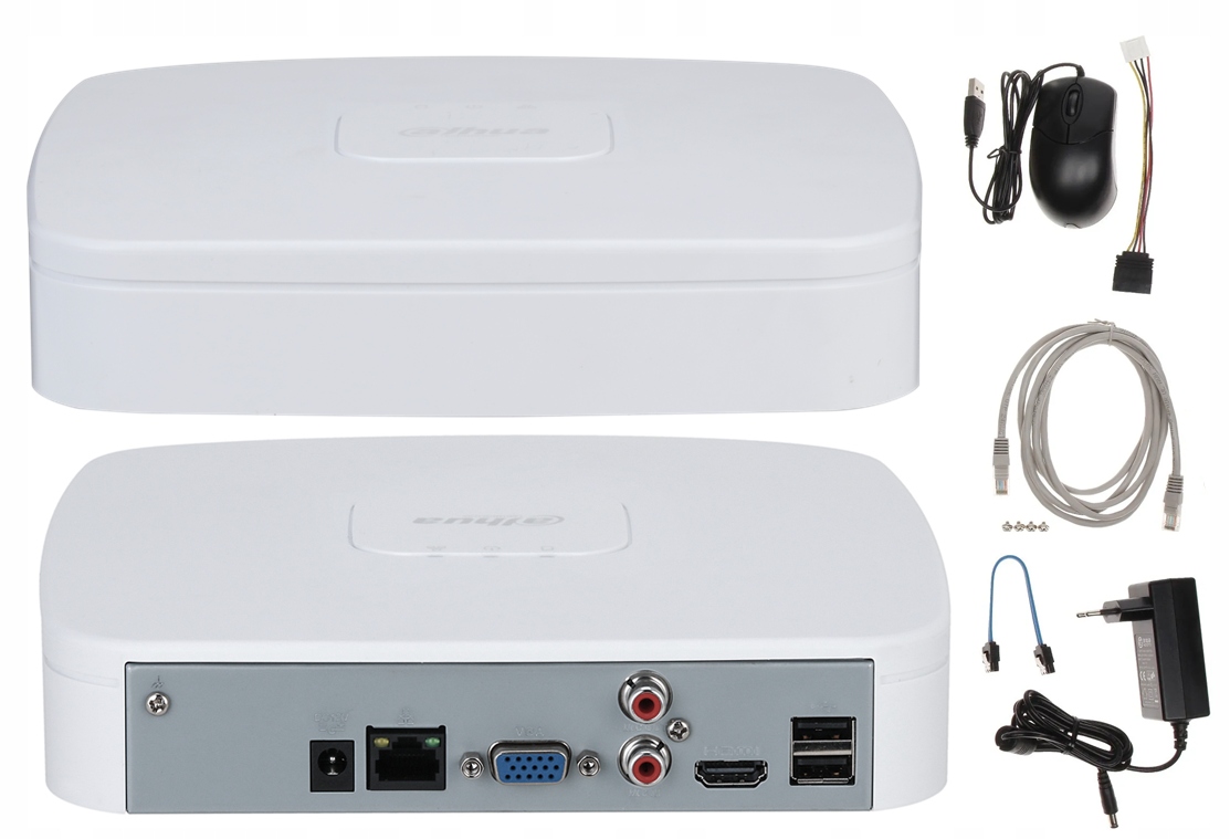 Rejestrator Ip Dahua NVR2104-4KS3 do 8MPx 4 Kanałowy