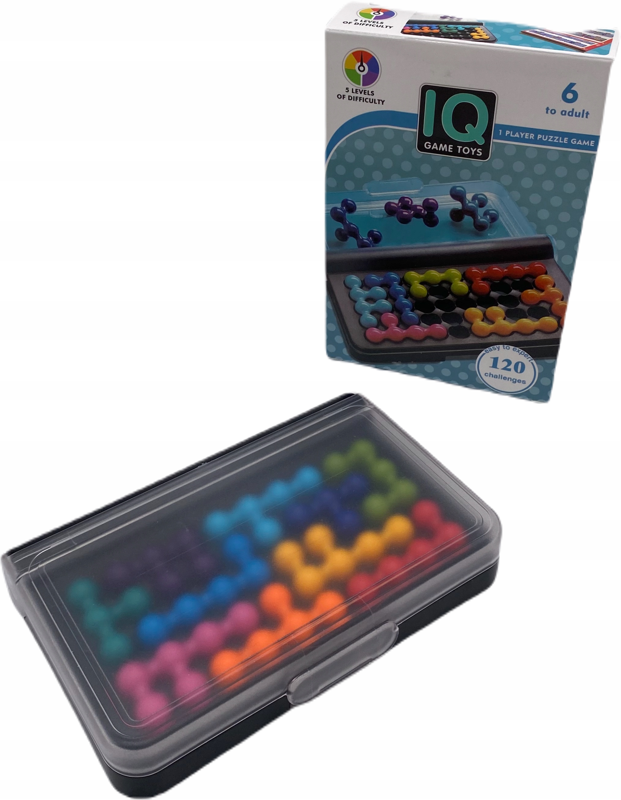 

Iq Game Toys Układanka Logiczna Łamigłówka
