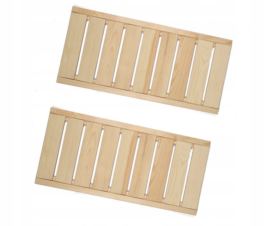 

Półka prosta do regału drewnianego Lsr 2 szt Natur