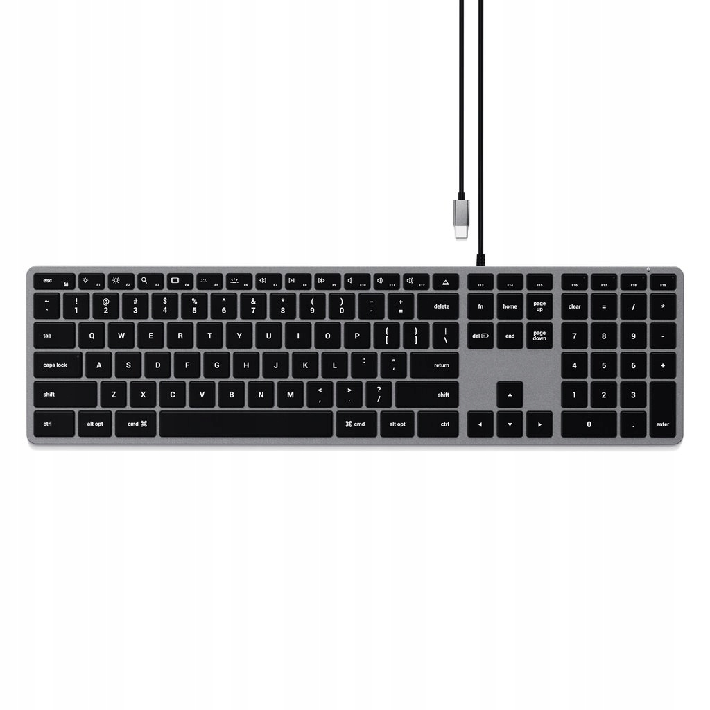 Satechi Slim W3 Podsvietená klávesnica pre Mac Os
