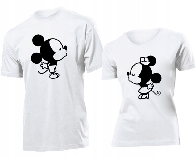 

Koszulki dla par Kisses Buziaki Pocalunki L