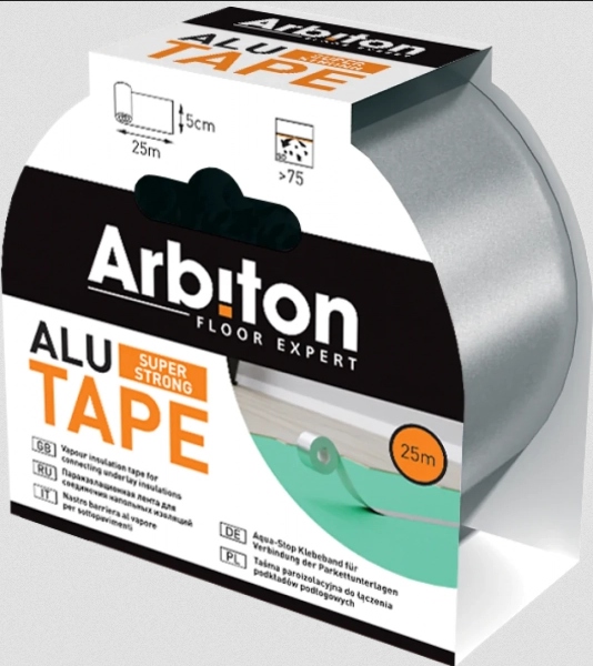Arbiton taśma ALU TAPE do podkładów 25mx5cm