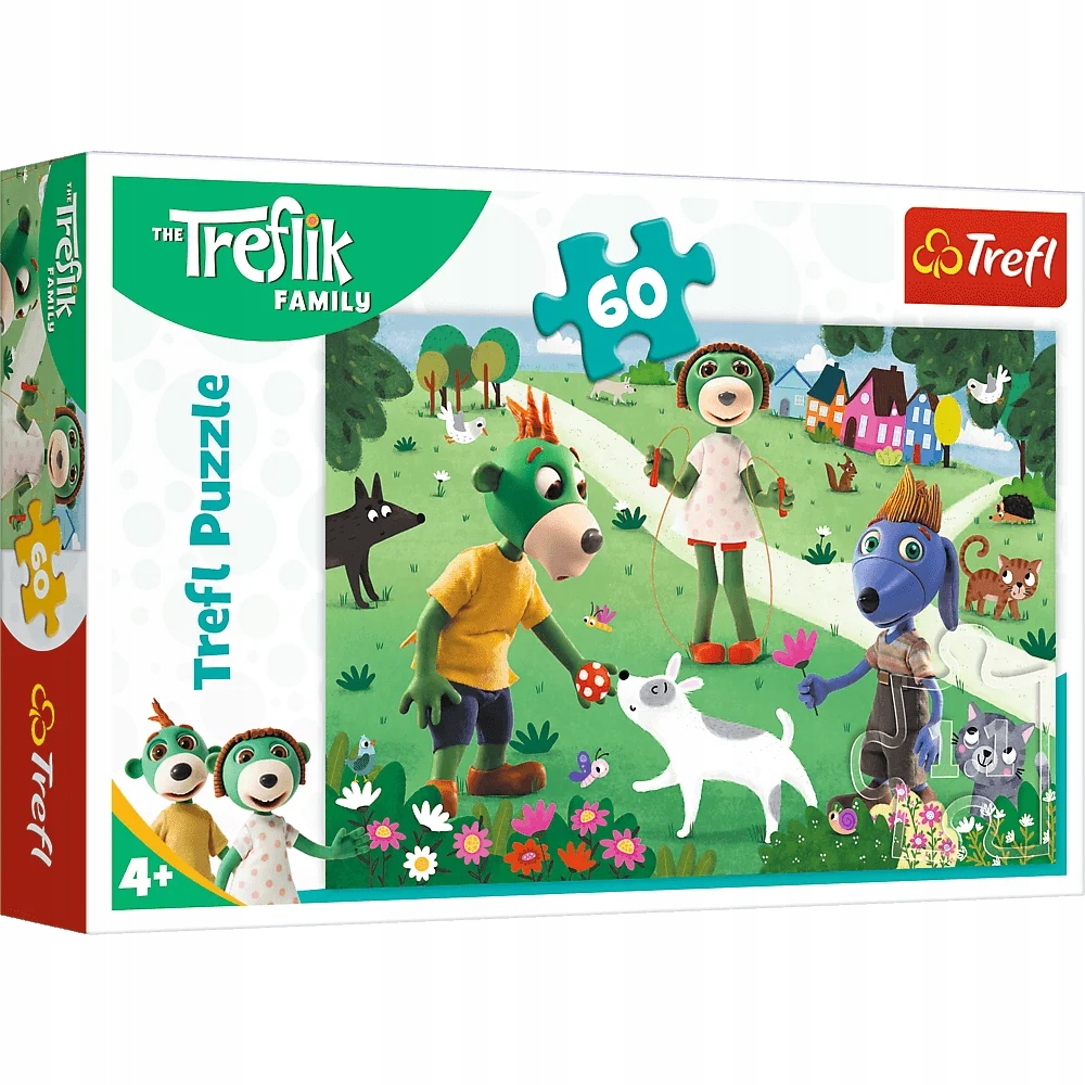 

Trefl puzzle 60 Radosny dzień Treflików