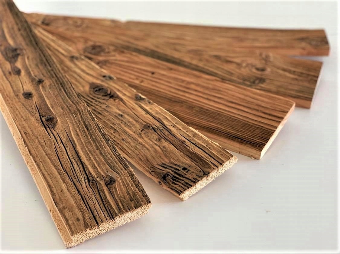 Stare deski z odzysku. Deska brązowa 80-150cm Jednostka sprzedaży m2