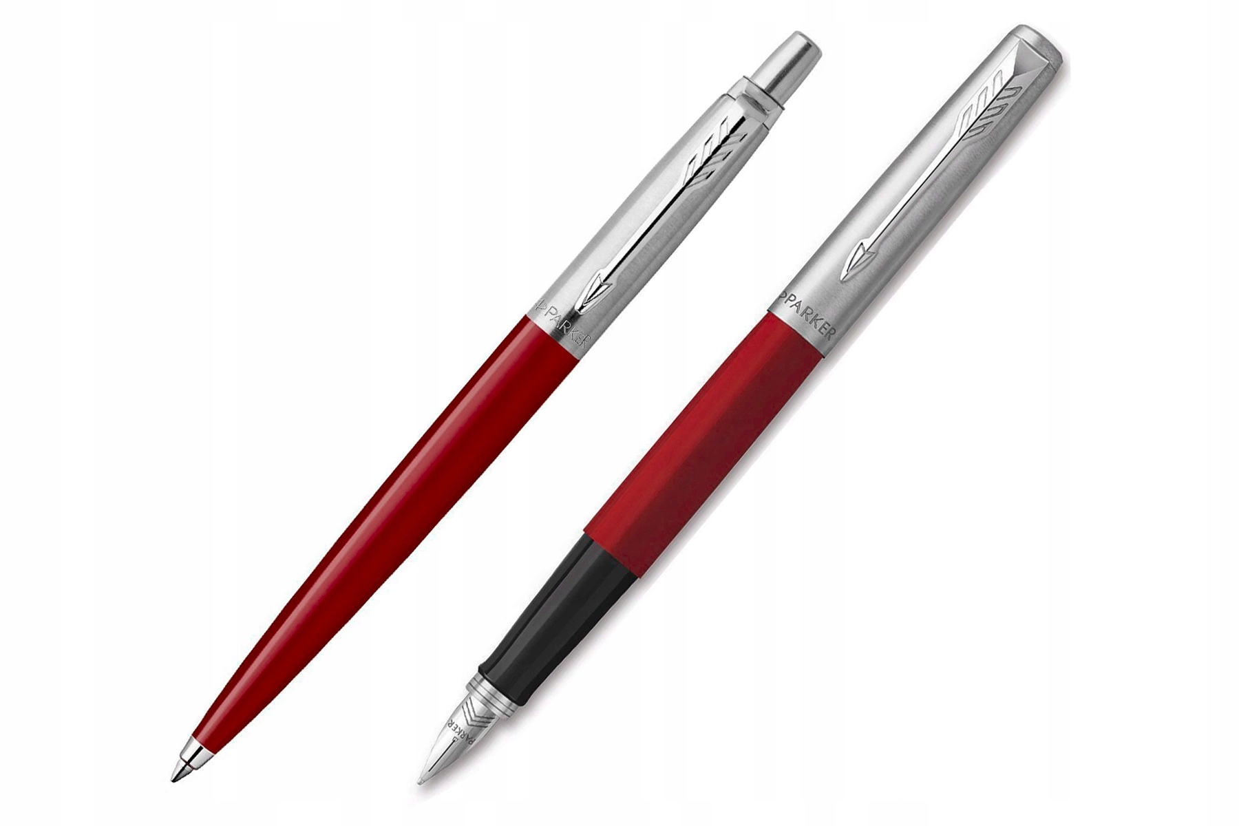 Pióro Wieczne i długopis Parker Jotter GRAWER GRATIS Prezent dla Mamy RED Marka Sovenir