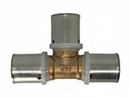 TRÓJNIK PEX 20X20X20 ZAPRASOWYWANY RAKSA PEX T1-2020-1T